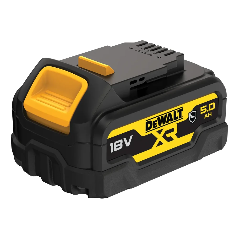 แบตเตอรี่ ขนาด 20V MAX 5.0Ah มีเคส oil resistant DEWALT รุ่น DCB184G-B1