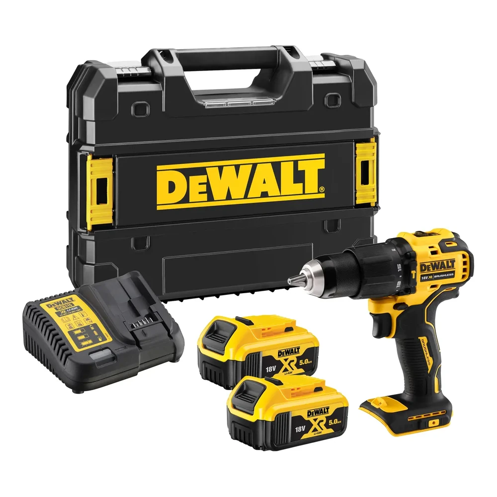สว่านกระแทกไร้สายไร้แปรงถ่าน 20V Max DEWALT รุ่น DCD709P2T-B1
