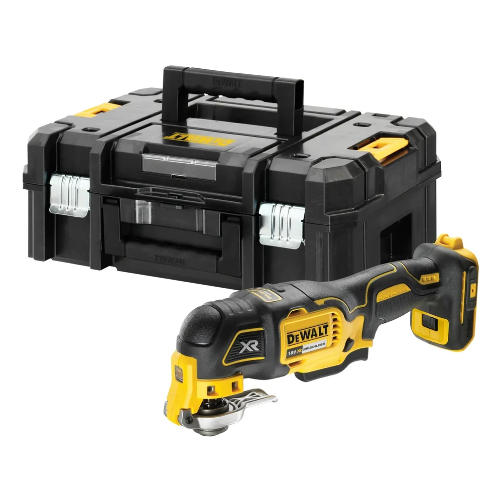 เครื่องมัลติทูลไร้สาย ไร้แปรงถ่าน 18V พร้อมอุปกรณ์และกล่องTSTAK(เครื่องเปล่า) DEWALT รุ่น DCS356NT-XJ