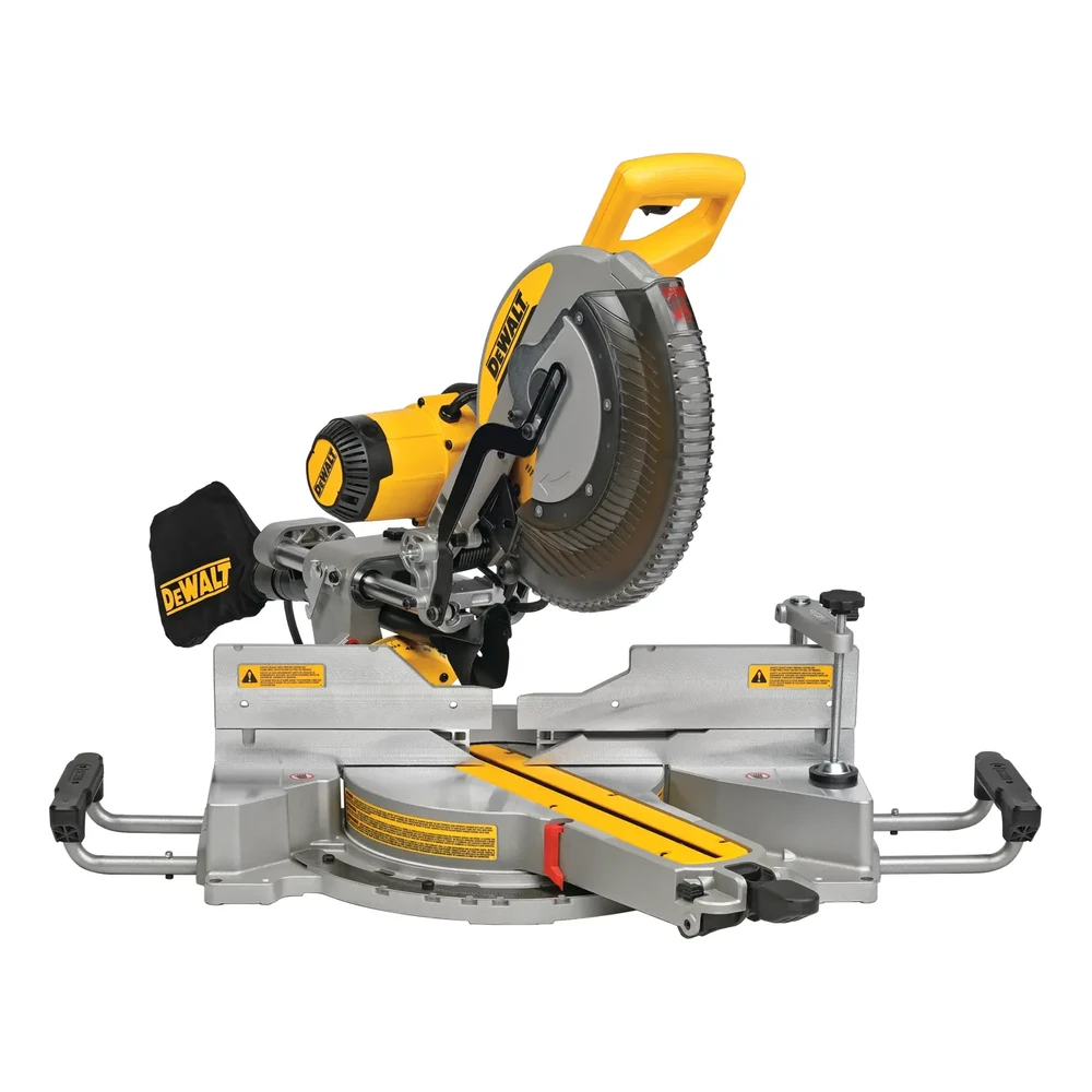 เลื่อยองศาสไลด์ ขนาดใบเลื่อย 12 นิ้ว 1675 วัตต์ 3800 รอบต่อนาที DEWALT รุ่น DWS780-KR