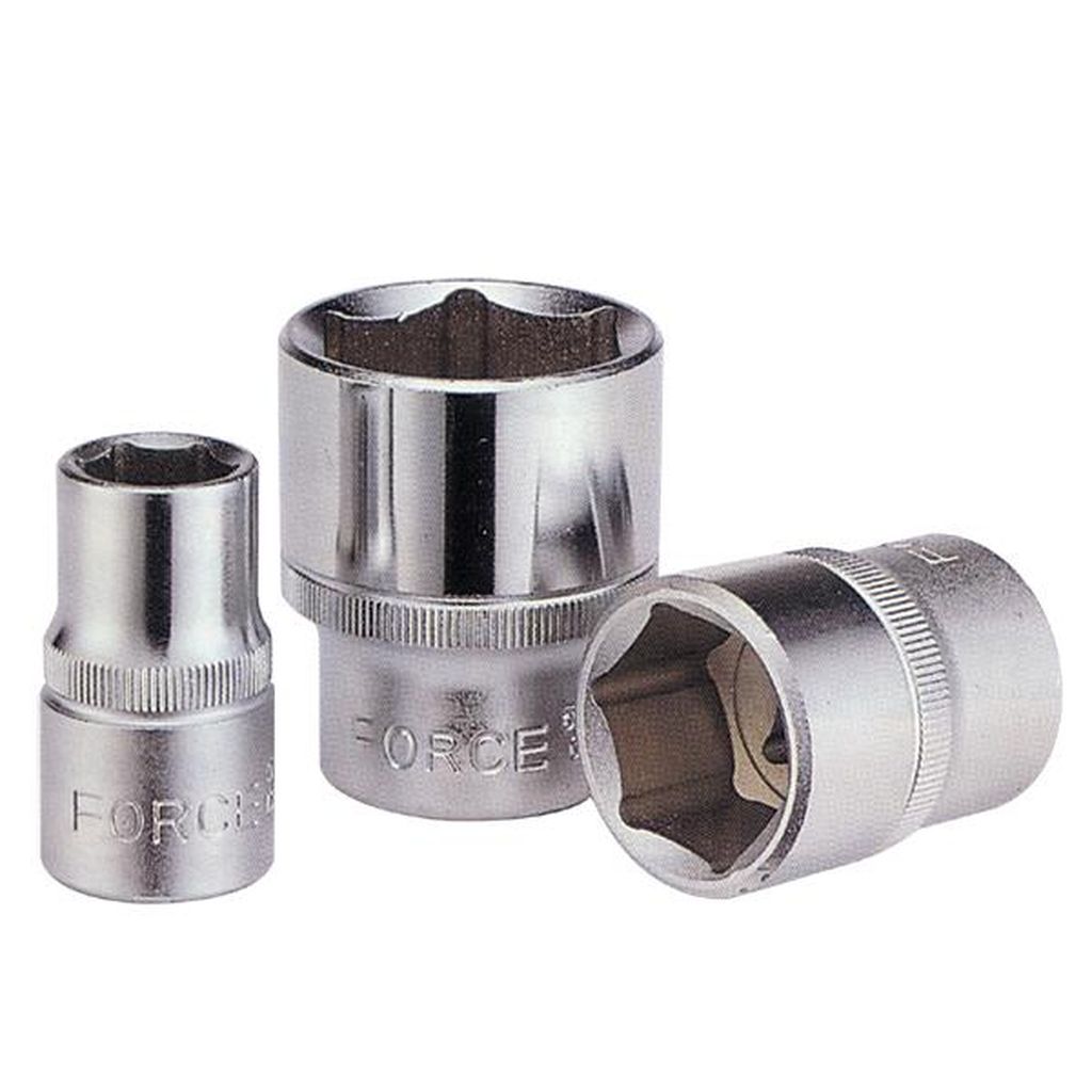 54509 ลูกบ็อกสั้น6เหลี่ยม 1/2" เบอร์9 FORCE