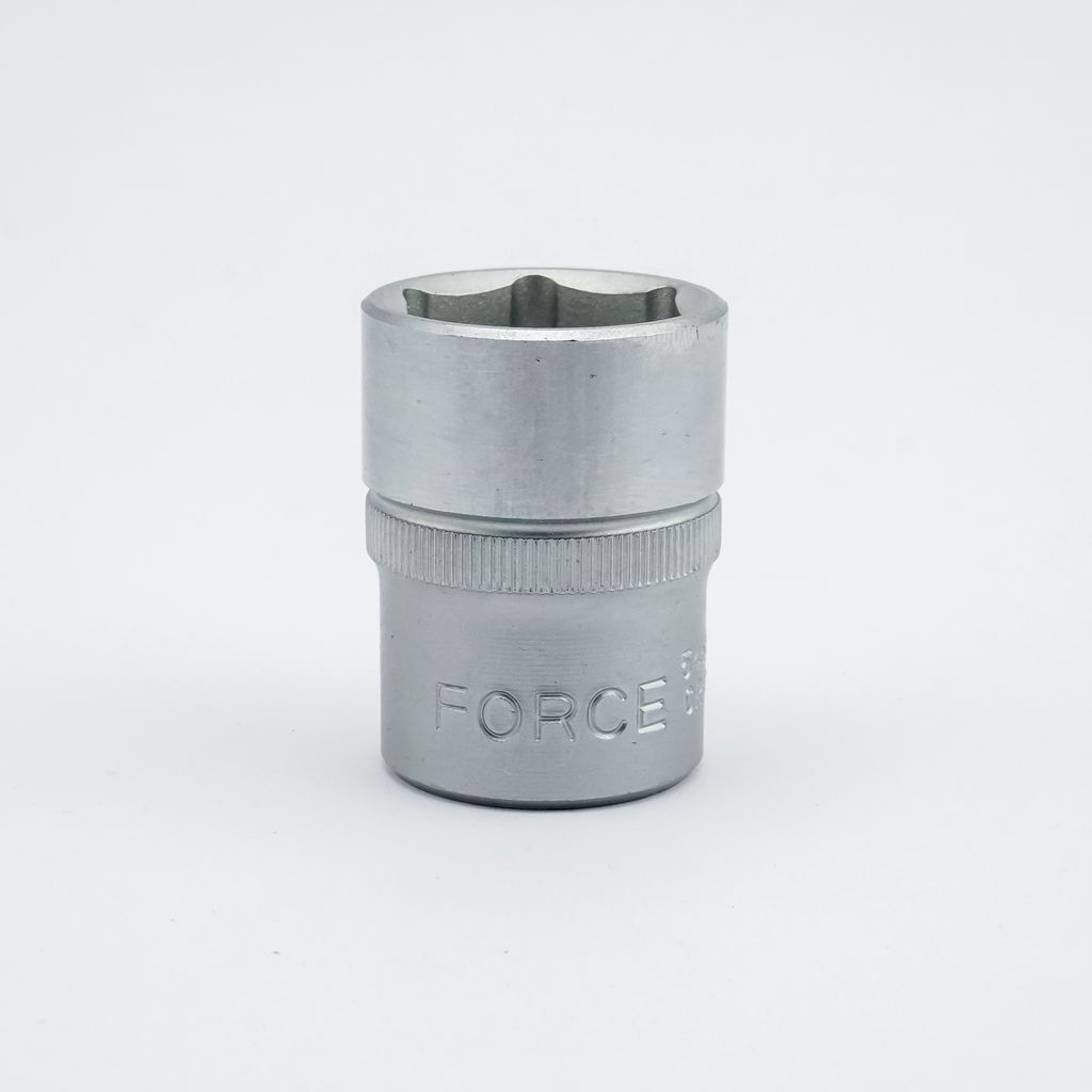 FORCE ลูกบล็อกสั้น 6 เหลี่ยม รุ่น 54521 ขนาดแกน 1/2 นิ้ว เบอร์ 21 (ฟอร์ซ) รูปที่ 4