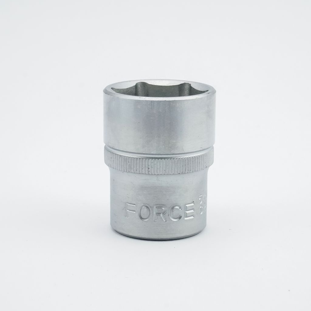 FORCE ลูกบล็อกสั้น 6 เหลี่ยม รุ่น 54522 ขนาดแกน 1/2 นิ้ว เบอร์ 22 (ฟอร์ซ) รูปที่ 3