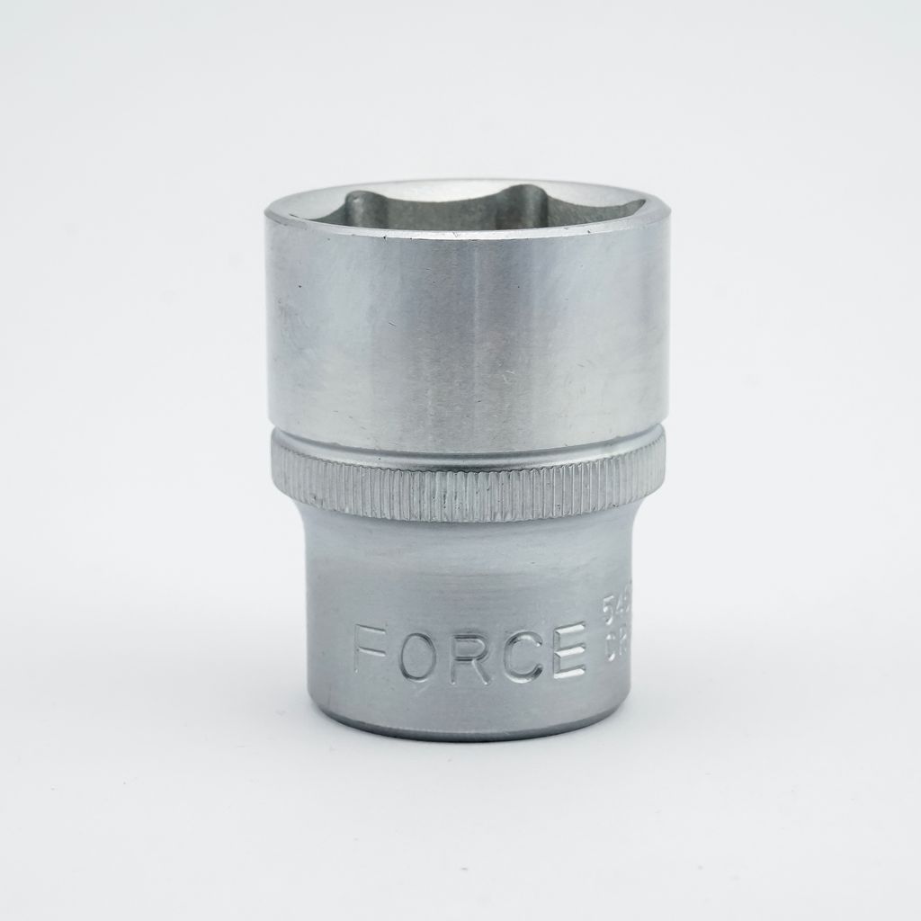 FORCE ลูกบล็อกสั้น 6 เหลี่ยม รุ่น 54524 ขนาดแกน 1/2 นิ้ว เบอร์ 24 (ฟอร์ซ) รูปที่ 4