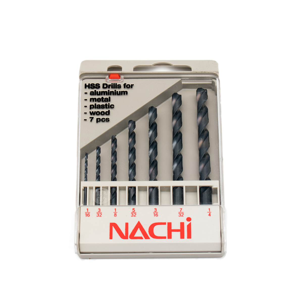 ชุดดอกสว่าน I-01(1/16"-1/4"_7 ดอก/ชุด) NACHI รุ่น NA0520