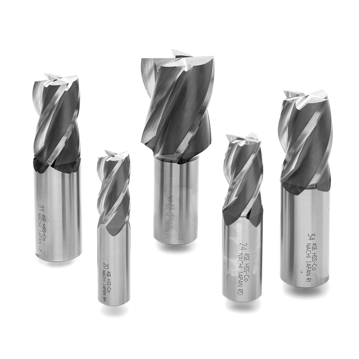 ดอกเอ็นมิลล์ NACHI L6210 ขนาด 30 มม. 4 ฟัน HSS โคบอลต์