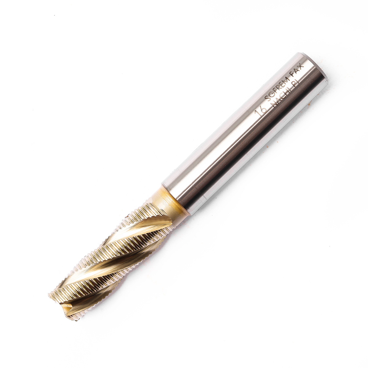 ดอกเอ็นมิลล์เคลือบ SG กัดหยาบ SG ROUGHING FINE PITCH ขนาด 16.0 มม. L7302P NACHI รุ่น NA7302P1600