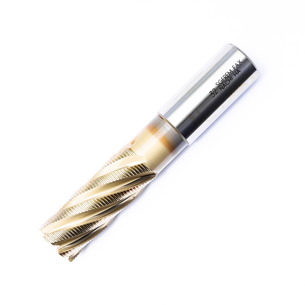 ดอกเอ็นมิลล์เคลือบ SG กัดหยาบ SG ROUGHING FINE PITCH ขนาด 32.0 มม. L7302P NACHI รุ่น NA7302P3200