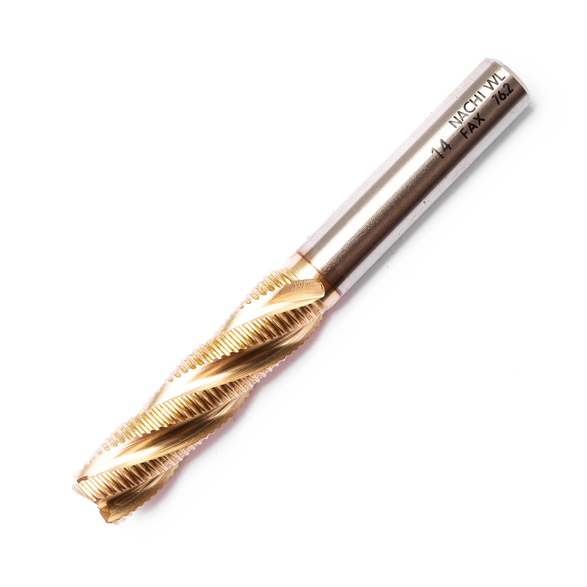 ดอกเอ็นมิลล์เคลือบ SG กัดหยาบ ยาวพิเศษ SG ROUGHING FINE LONG ขนาด 14.0 มม. L7304P NACHI รุ่น NA7304P1400