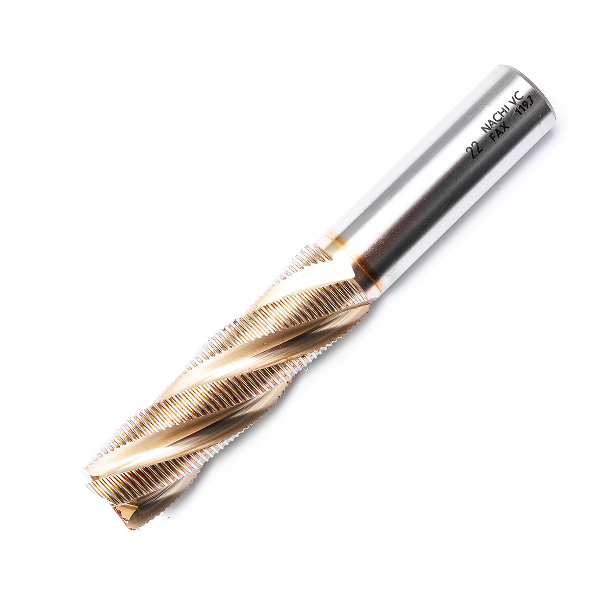 ดอกเอ็นมิลล์เคลือบ SG กัดหยาบ ยาวพิเศษ SG ROUGHING FINELONG ขนาด 22.0 มม. L7304P NACHI รุ่น NA7304P2200