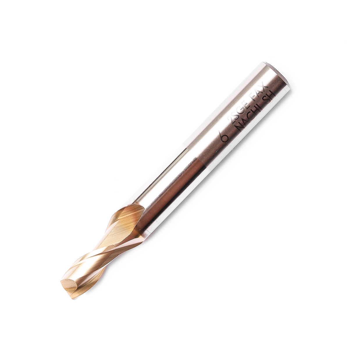 ดอกเอ็นมิลล์เคลือบ SG 2 ฟัน SG-FAX ENDMILL2-FLUTE ขนาด 6.0 มม. L7472P NACHI รุ่น NA7472P0600
