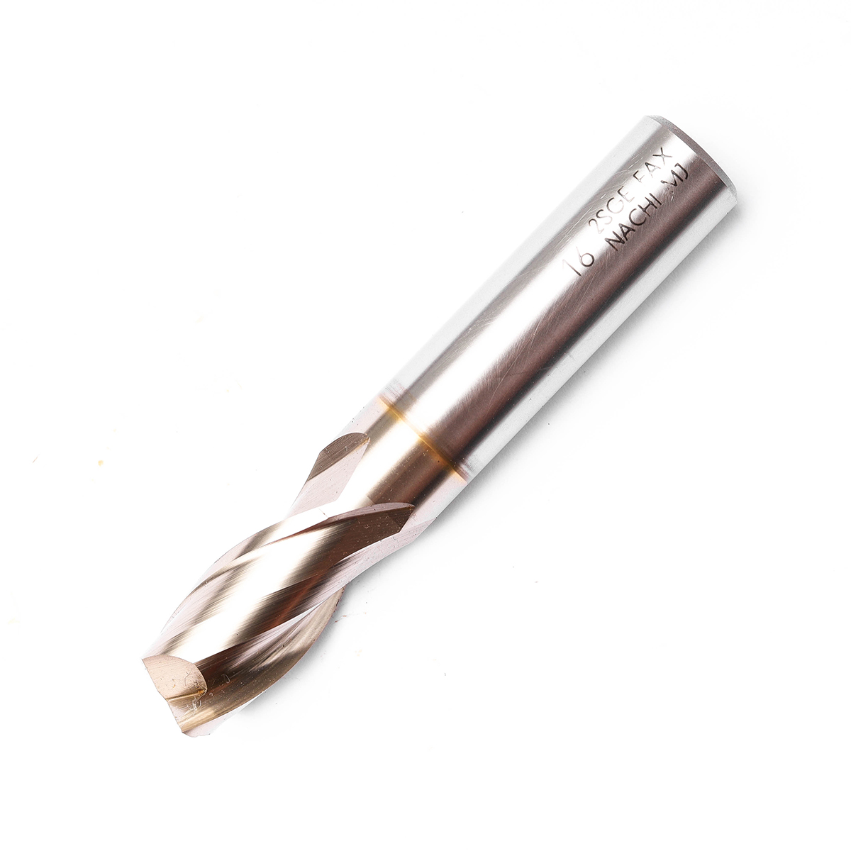 ดอกเอ็นมิลล์เคลือบ SG 2 ฟัน SG-FAX ENDMILL2-FLUTE ขนาด 16.0 มม. L7472P NACHI รุ่น NA7472P1600