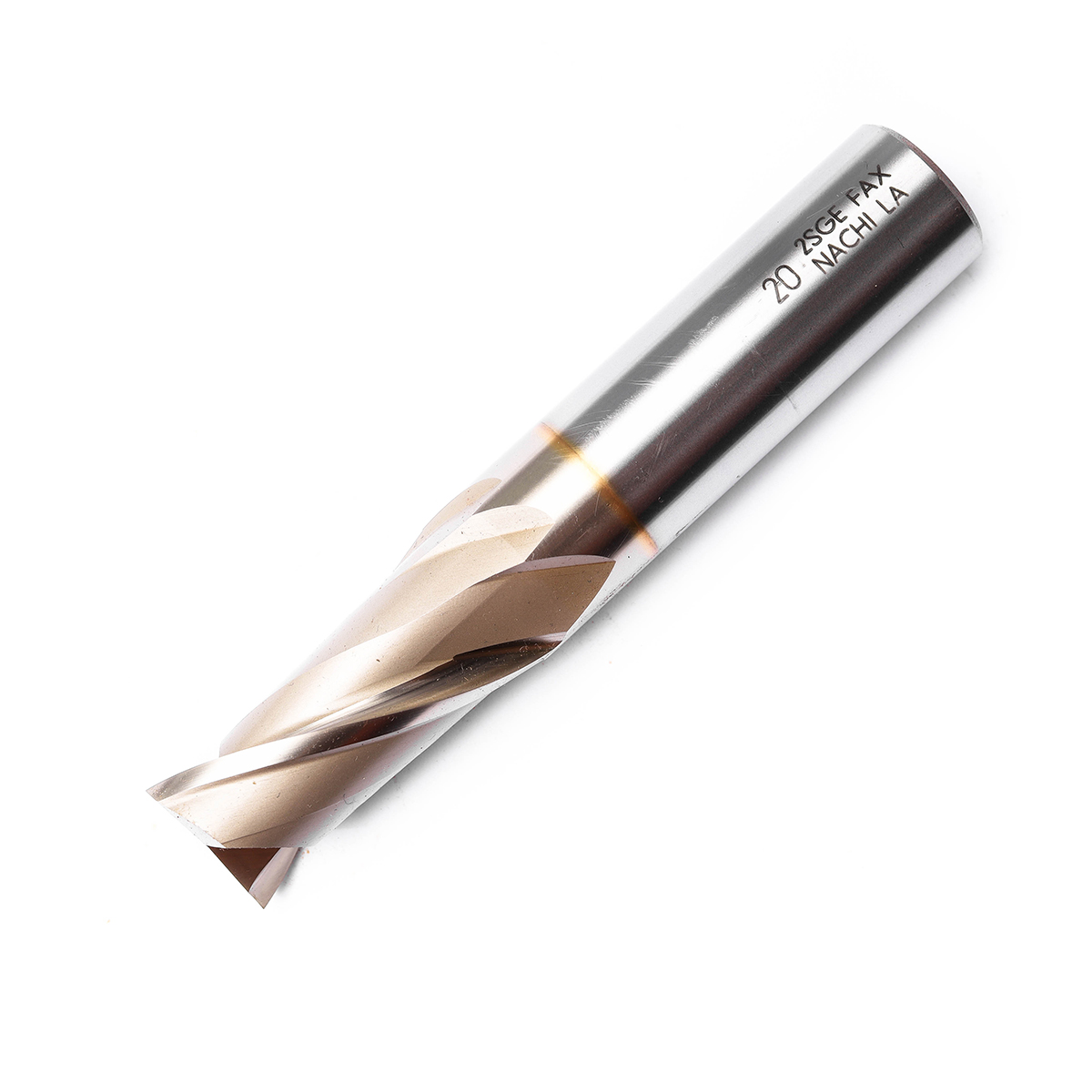 ดอกเอ็นมิลล์เคลือบ SG 2 ฟัน SG-FAX ENDMILL2-FLUTE ขนาด 20.0 มม. L7472P NACHI รุ่น NA7472P2000