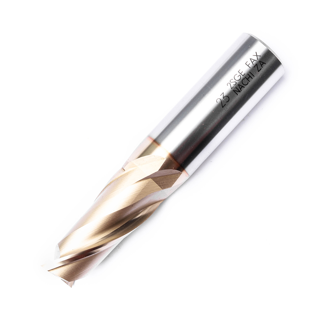ดอกเอ็นมิลล์เคลือบ SG 2 ฟัน SG-FAX ENDMILL2-FLUTE ขนาด 23.0 มม. L7472P NACHI รุ่น NA7472P2300