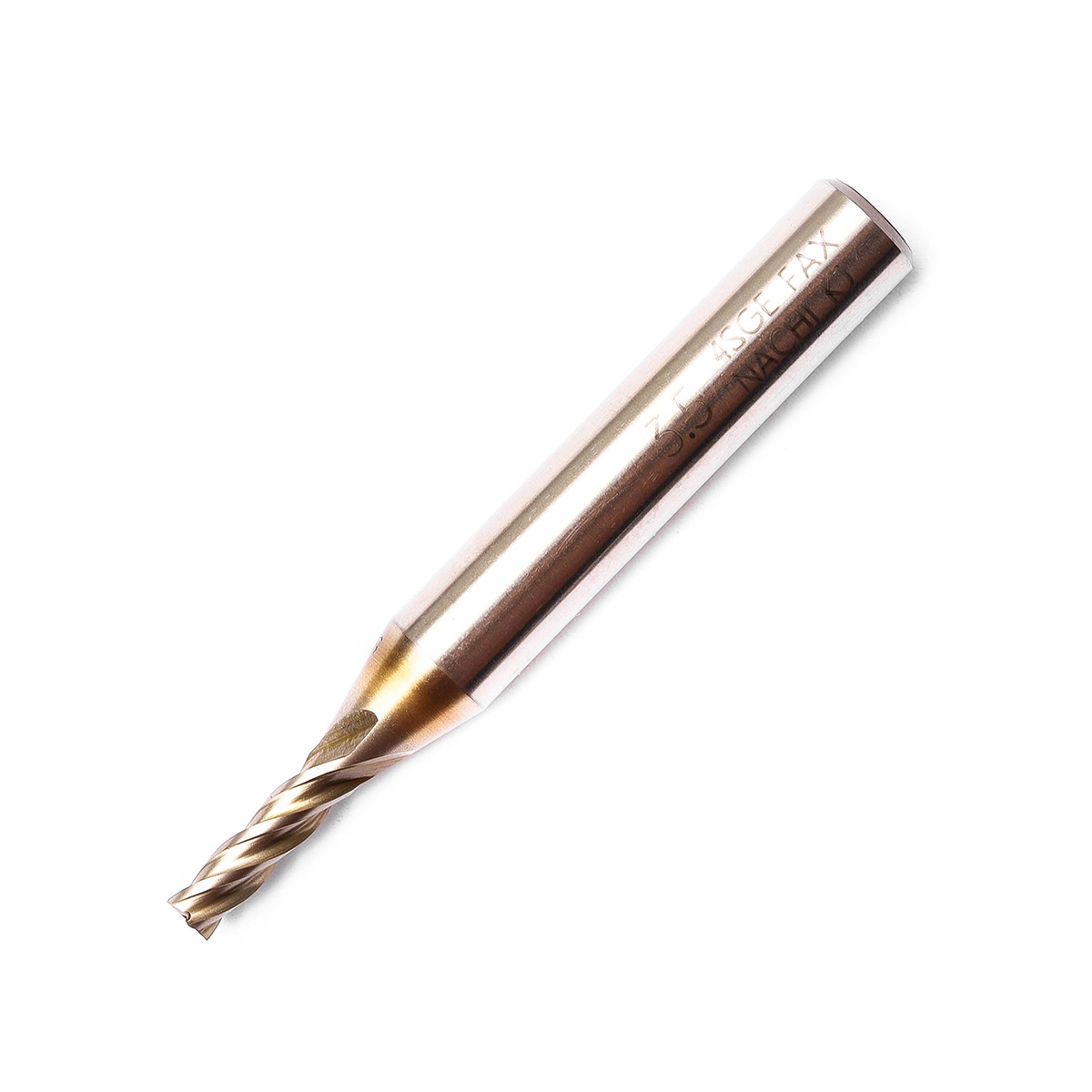 ดอกเอ็นมิลล์เคลือบ SG 4 ฟัน SG-FAX ENDMILL4-FLUTE ขนาด 3.5 มม. L7474P NACHI รุ่น NA7474P0350