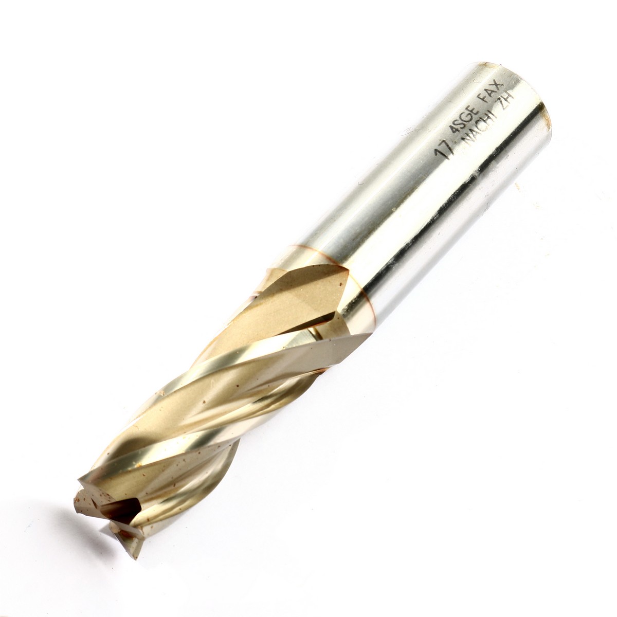 ดอกเอ็นมิลล์เคลือบ SG 4 ฟัน SG-FAX ENDMILL4-FLUTE ขนาด 17.0 มม. L7474P NACHI รุ่น NA7474P1700