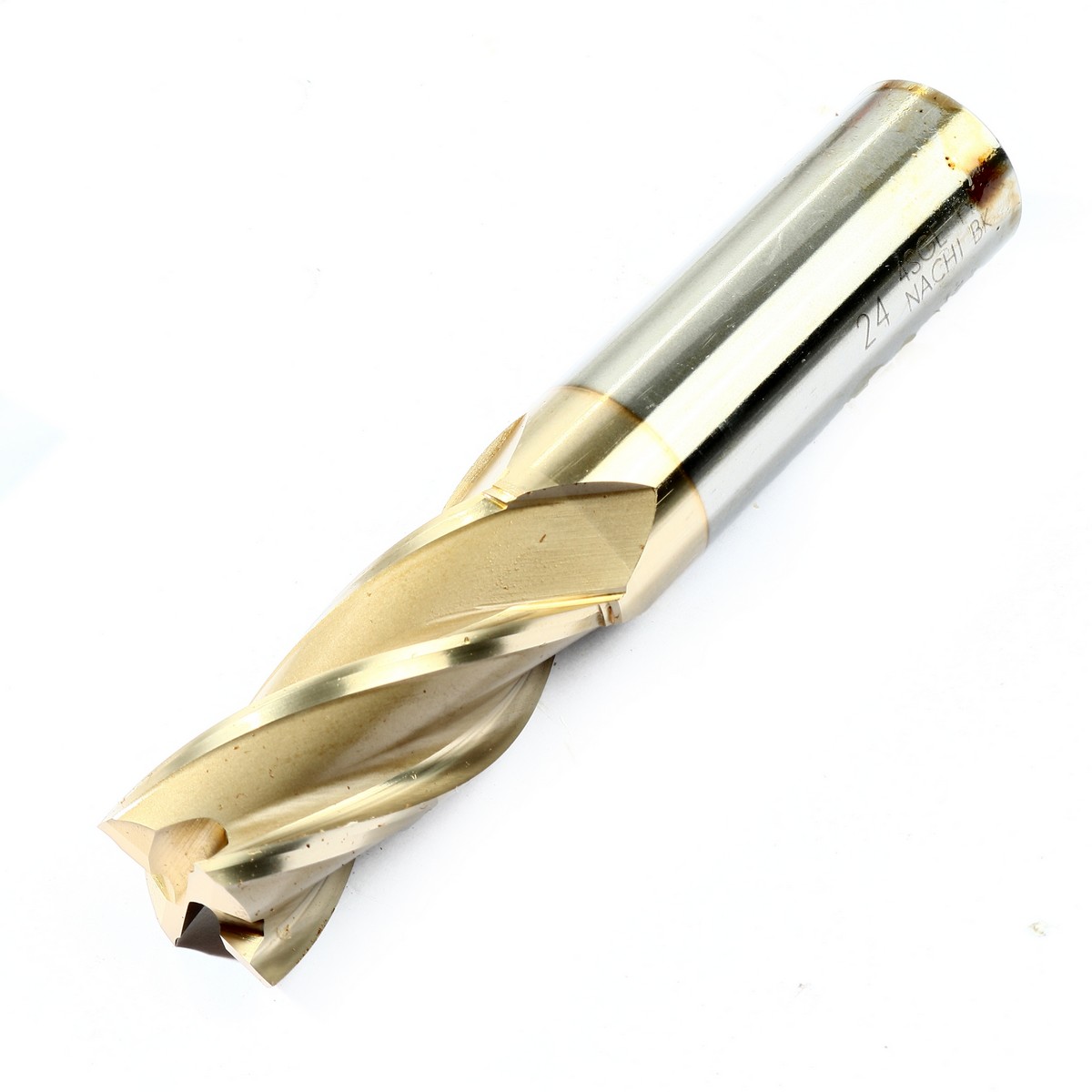 ดอกเอ็นมิลล์เคลือบ SG 4 ฟัน SG-FAX ENDMILL4-FLUTE ขนาด 24.0 มม. L7474P NACHI รุ่น NA7474P2400