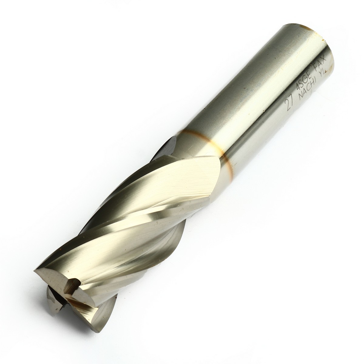 ดอกเอ็นมิลล์เคลือบ SG 4 ฟัน SG-FAX ENDMILL4-FLUTE ขนาด 27.0 มม. L7474P NACHI รุ่น NA7474P2700