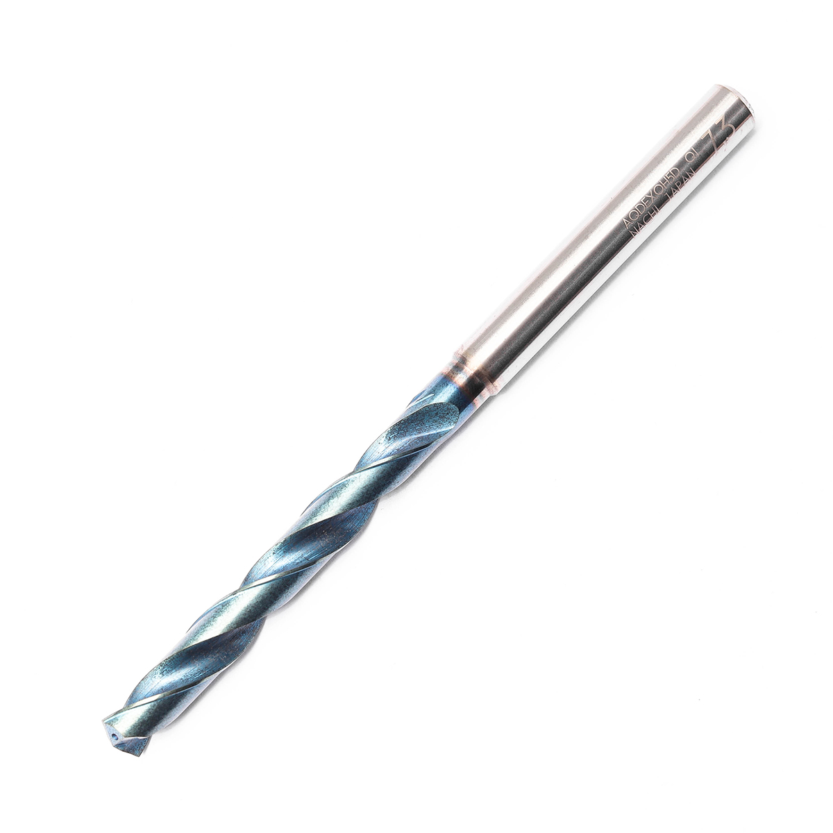 ดอกสว่านเคลือบผิว AQUA EX Oil-Hole 5D AQUA DRILL EX OIL-HOLE 5D ขนาด 7.3 มม. L9606 NACHI รุ่น NA9606