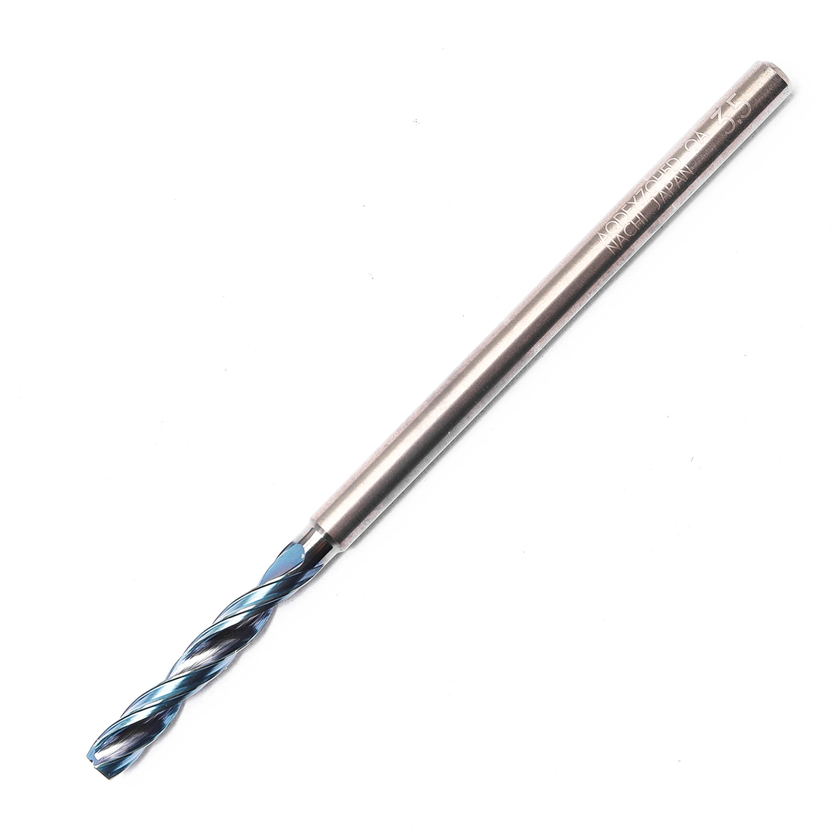 ดอกสว่านเคลือบผิว AQUA EX Flat 5D AQUA DRILLS FLAT OIL-HOLE 5D ขนาด 3.5 มม. L9814 NACHI รุ่น NA9814