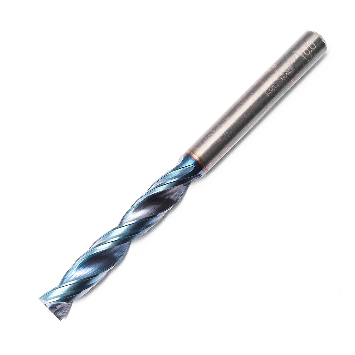 ดอกสว่านเคลือบผิว AQUA EX Flat 5D AQUA DRILL FLAT OIL-HOLE 5D ขนาด 10.0 มม. L9814 NACHI รุ่น NA9814