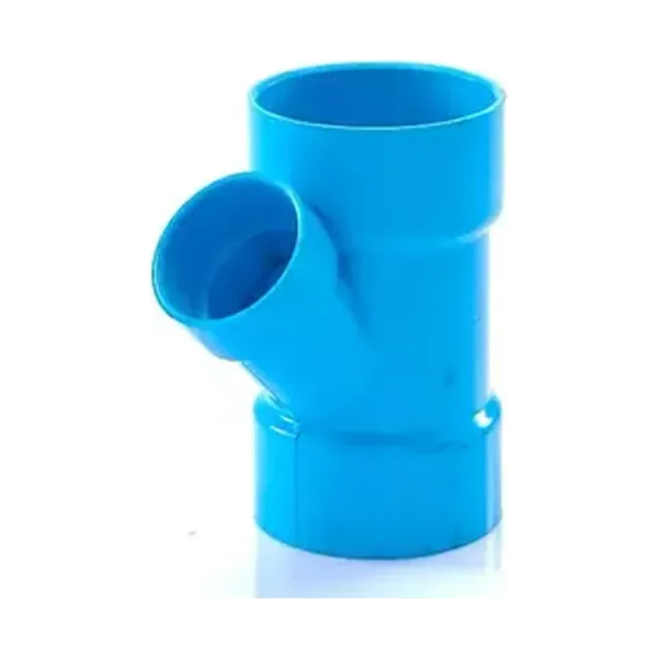 SCG PVC 异径斜三通（薄型·蓝色）55x40 mm (2"x1 1/2")