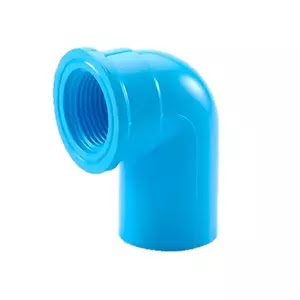 ข้องอ 90° เกลียวใน พีวีซี หนา สีฟ้า SCG 25 มม. (1") ราคา ฿19.2