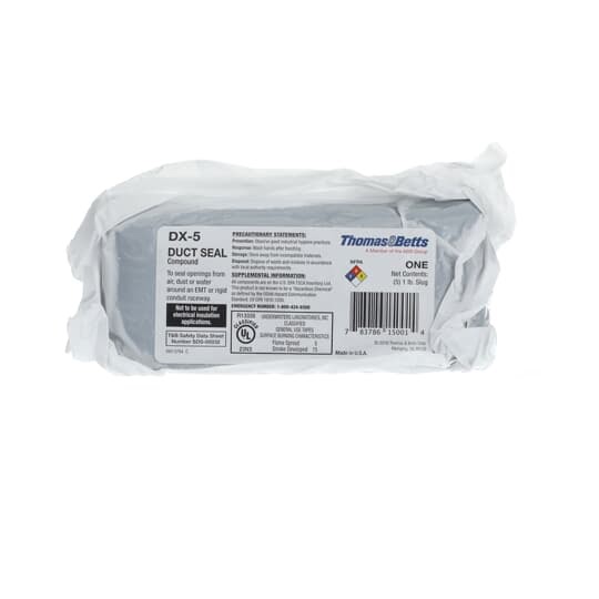 Duct Seal Compound THOMAS BETTS DX-5 (1 LB.) DUCT SEAL price ฿185