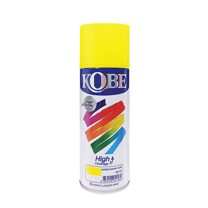 KOBE Acrylic Lacquer Spray
For All Purposes #918 YELLOW 价格 ฿38