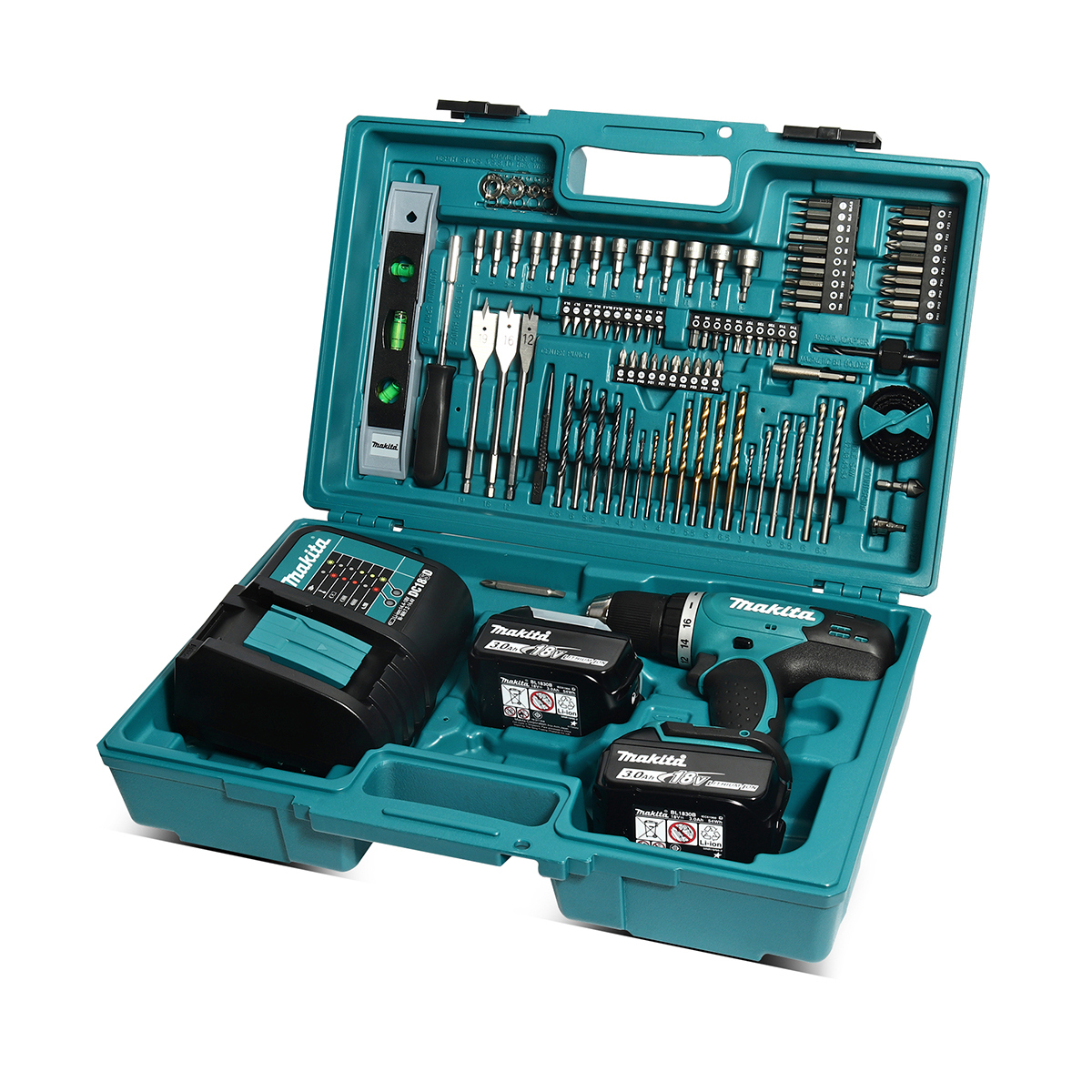 MAKITA 18V Cordless Driver Drill 1/2 IN Model DDF453FX13, Max Lock Torque 38 N-M (Include Battery and Charger) price ฿6,787