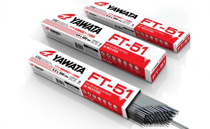 ลวดเชื่อม YAWATA FT-51 5MM. (5kg./ห่อ) ราคา ฿345