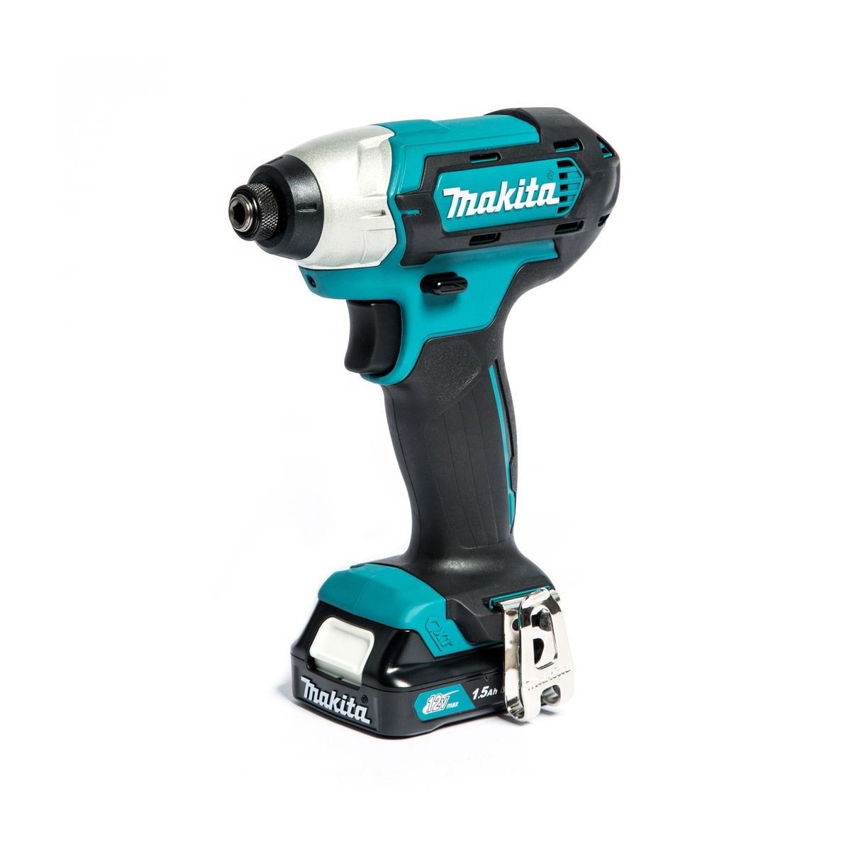 MAKITA 12V Cordless Impact Driver 1/4 IN Model TD110DWYE, Max Fastening Torque 110 N-M (Include Battery and Charger) price ฿3,619