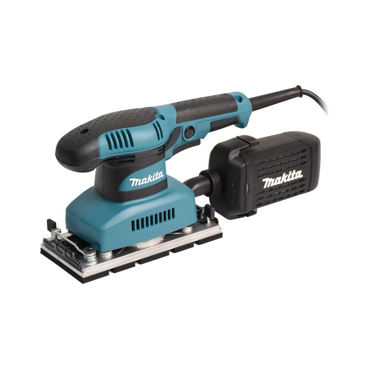 MAKITA Finishing Sander Size 93 X 228 MM (3-5/8" X 9") Model BO-3710 Continuous Rating Input 190 W, Orbits Per Minute 11000 OPM, Double Insulation price ฿2,354