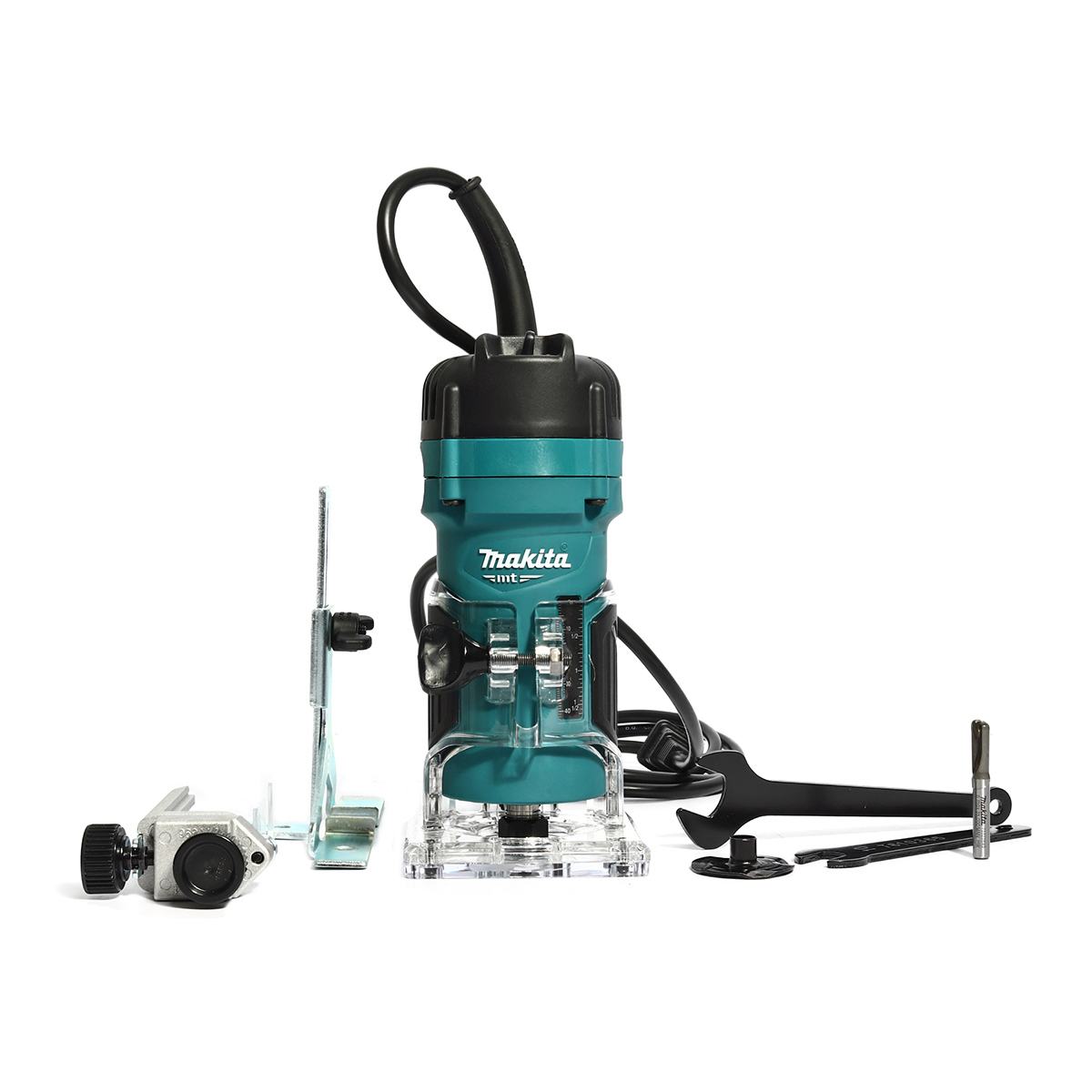 MAKITA Trimmer Size 1/4 IN (6 MM) Model M3700B Continuous Rating Input 530 W, No Load Speed 35000 RPM (MT-Series) price ฿1,914