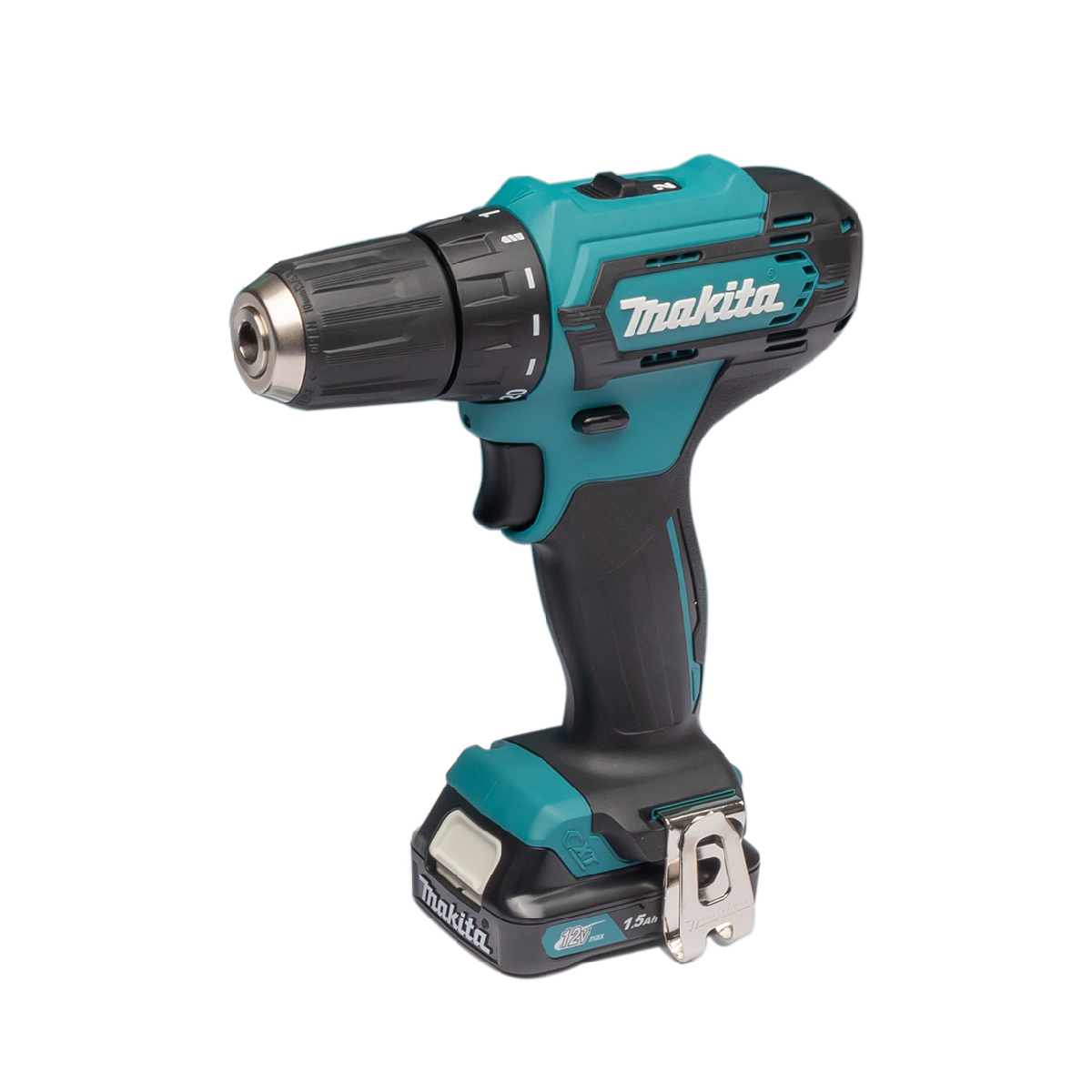 MAKITA 12V Cordless Driver Drill 3/8 IN Model DF333DWYE, Max Lock Torque 28 N-M (Include Battery and Charger) price ฿3,619