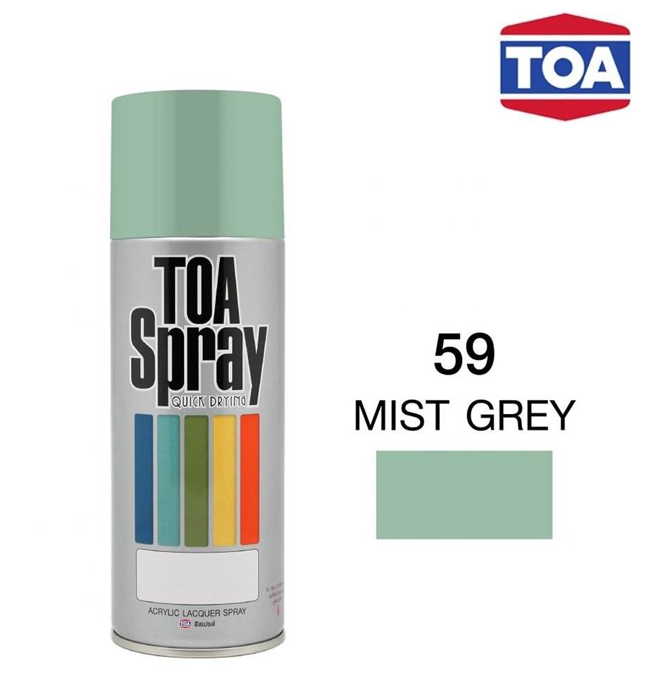 TOA 喷漆 #59 MIST GREY 价格 ฿70
