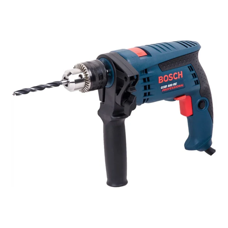 สว่านกระแทก 4 หุน 600 วัตต์ BOSCH รุ่น GSB 600 Fisherman box kit ราคา ฿2,120