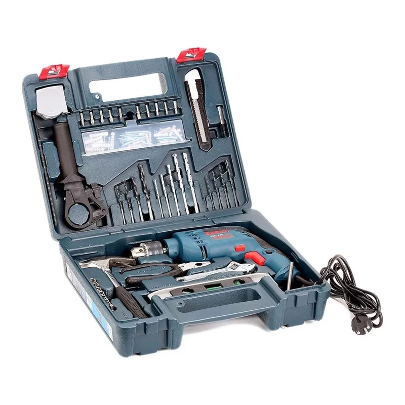สว่านกระแทก 4 หุน 650 วัตต์ (Output 301 วัตต์) BOSCH รุ่น GSB 13 RE SET ราคา ฿2,480