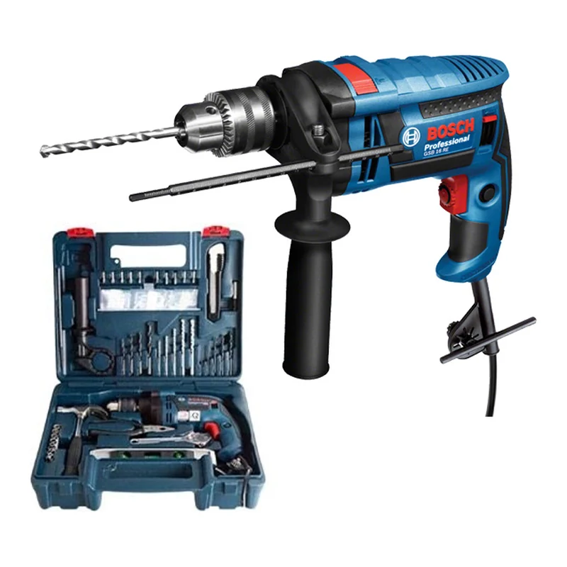 สว่านกระแทก 4 หุน 750 วัตต์ BOSCH รุ่น GSB 16 RE SET ราคา ฿2,480