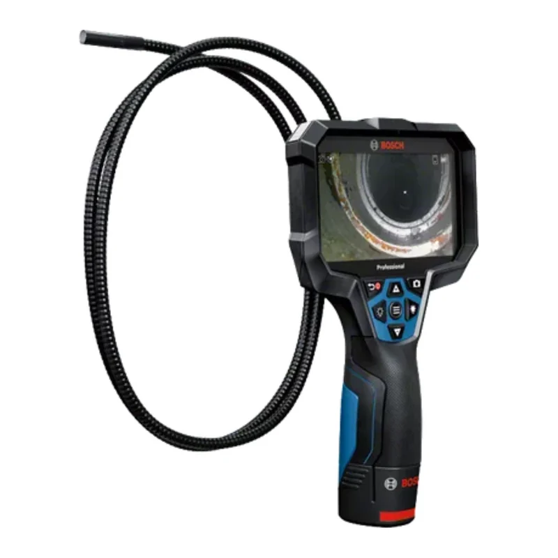 กล้องสำรวจระบบ แบบไร้สาย 12V สายขนาด 8.3 ม.ม. จอสี 5" สายยาว 1.5 ม. BOSCH รุ่น GIC 5-27 C ราคา ฿15,280