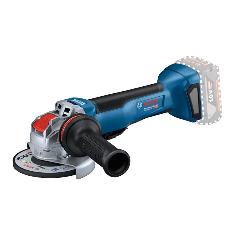 เครื่องเจียรไร้สาย 5" 18V สวิทซ์กำ BOSCH รุ่น GWX 18V-10 P X-Lock (SOLO) Brushless Motor ราคา ฿6,520