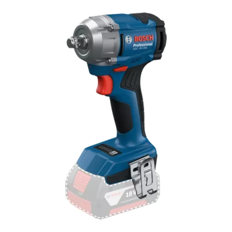 บล็อกกระแทกไร้สายแรงบิดสูง 18V แกน 4 หุน BOSCH รุ่น GDS 18V-350 (SOLO) Brushless Motor ราคา ฿2,968