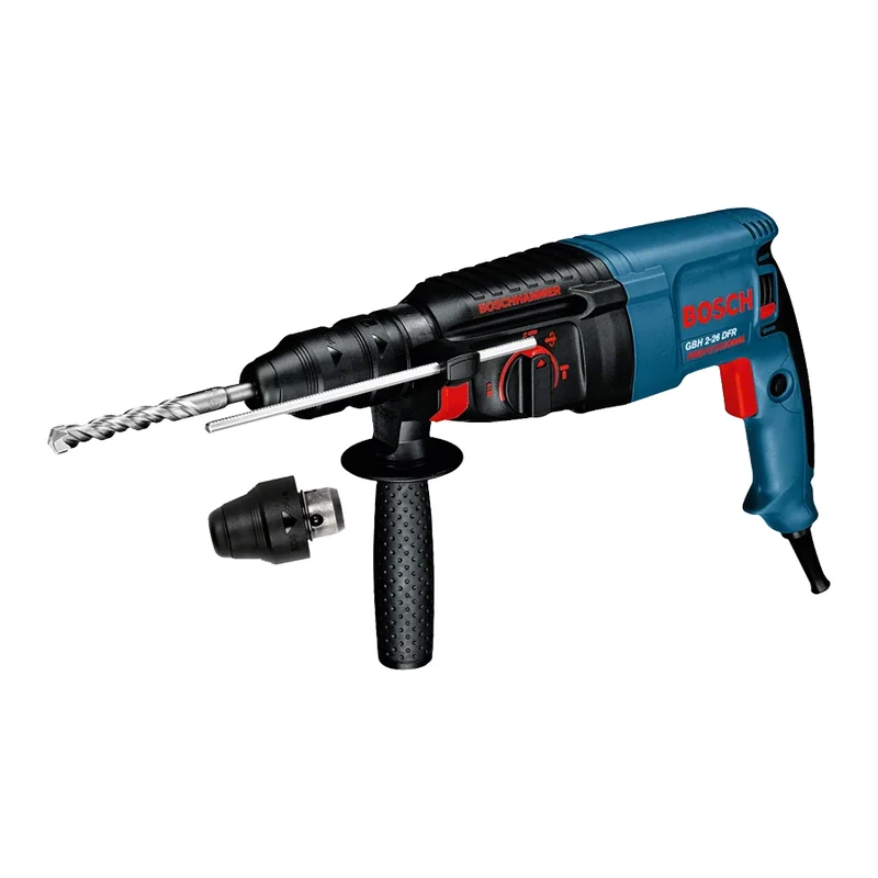 สว่านโรตารี่ SDS. Plus ระบบลูกสูบ 800 วัตต์ (เจาะ-สกัด) BOSCH รุ่น GBH 2-26 DFR ราคา ฿6,360