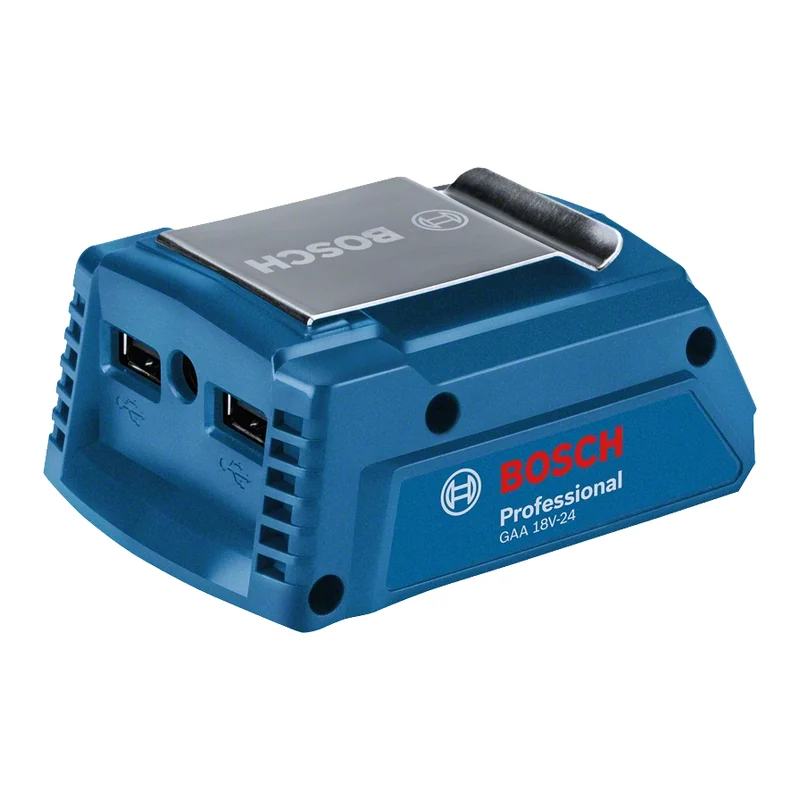 อะแดปเตอร์ USB สำหรับแบตเตอรี่ 14.4/18V BOSCH รุ่น GAA 18 V-24 (SOLO) ราคา ฿800