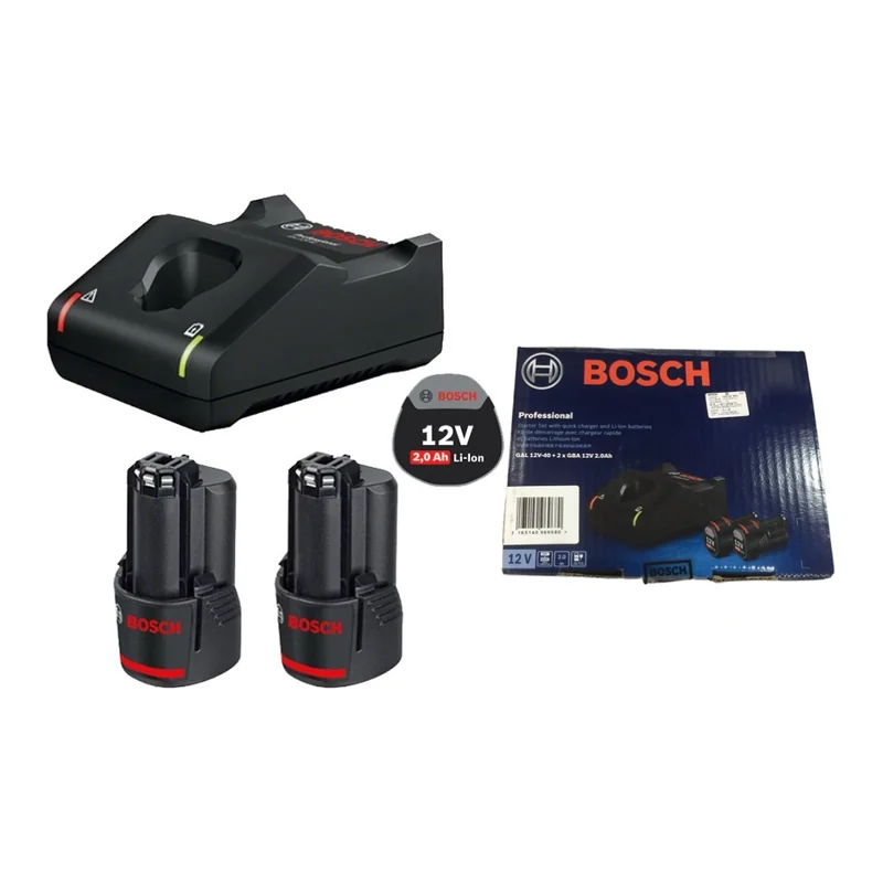 แท่นชาร์จ + แบตเตอรี่ 12V 2.0Ah + GAL12V-40 BOSCH ราคา ฿3,488