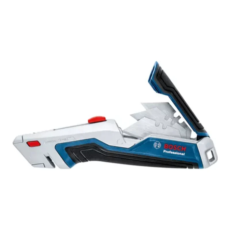 มีดอเนกประสงค์ + ใบมีด 10 ใบ BOSCH Utility retractable knife + Blades set set ราคา ฿792