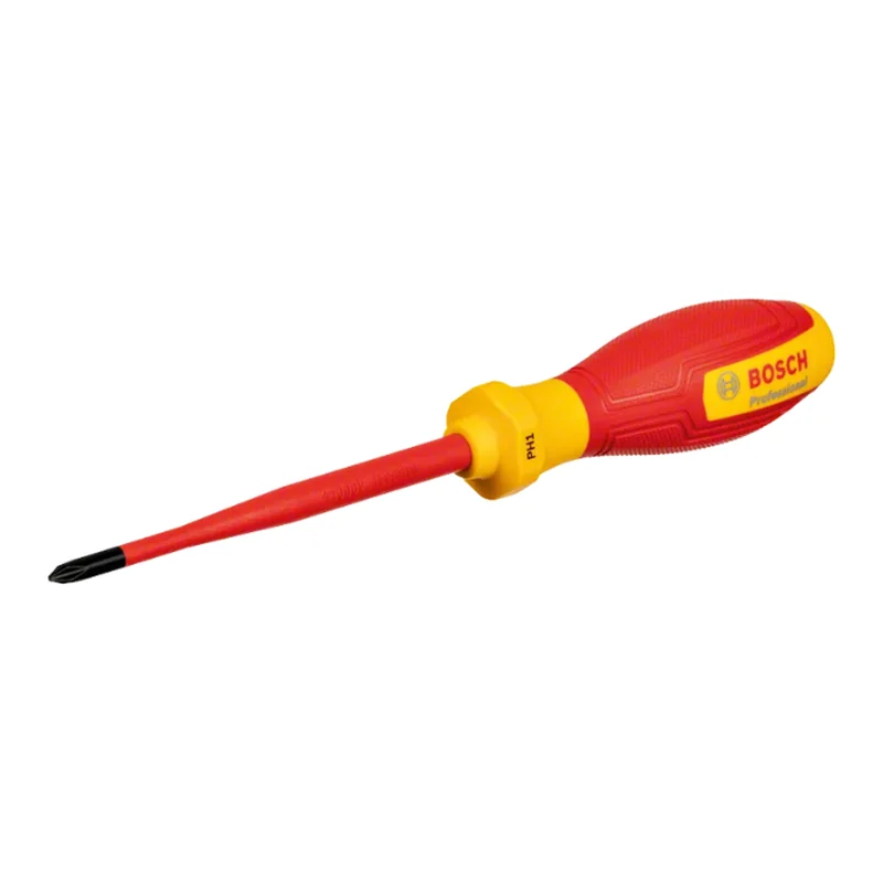 ไขควงกันไฟ VDE PH 1 (100 มม.) BOSCH VDE Screwdriver PH 1 ราคา ฿192