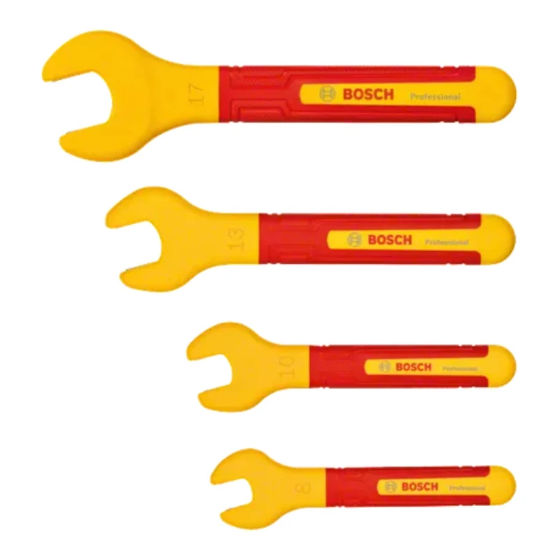 ชุด ประแจกันไฟ VDE 4 ชิ้น 8;10;13;17 มม. BOSCH VDE Wrench set 4 pc ราคา ฿2,704