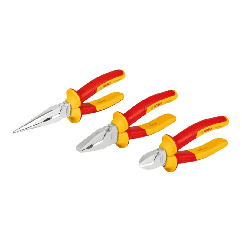 ชุด คีมกันไฟ VDE 3 ชิ้น BOSCH VDE Plier Set 3pc ราคา ฿2,136