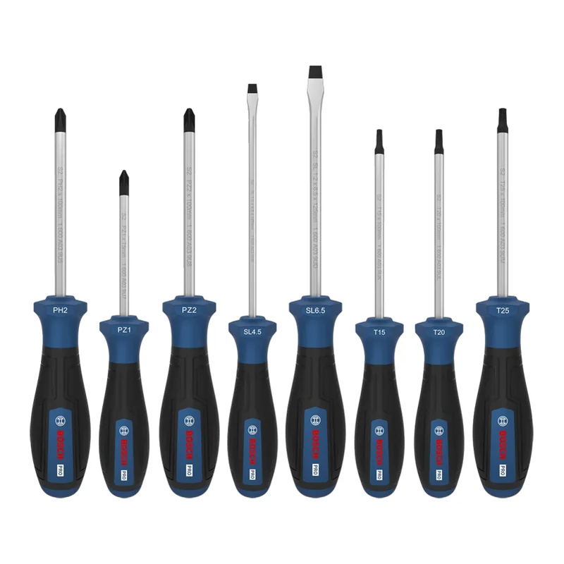 BOSCH 8pc mixed screwdriver set price ฿1,112